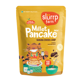 Banana Choco-Chip Millet Pancake