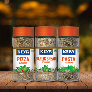 KeyaSeasoningComboKeyaGarlicBreadSeasoning50g_KeyaPastaSeasoning45g_KeyaPizzaSeasoning45Packof3_SilkRoutes_1